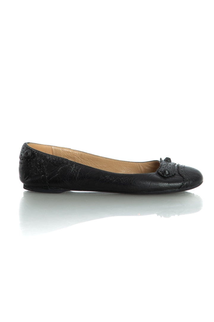 Zapato Balenciaga negro, vista frontal – ClosetRehab