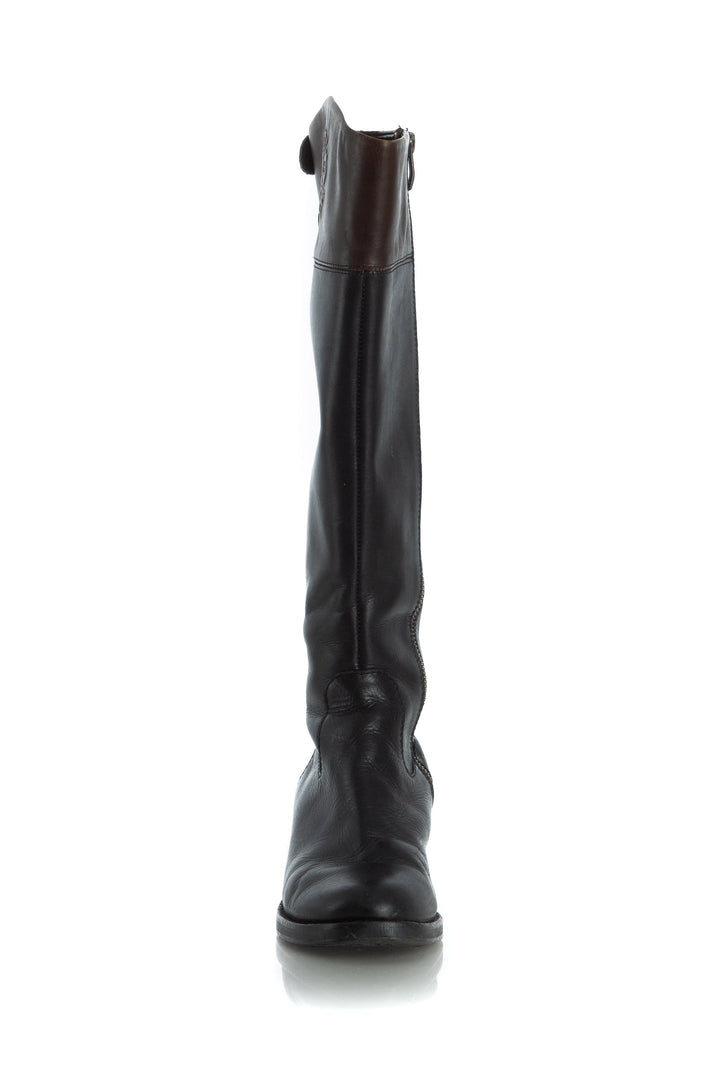 Bota Vince camuto negro, vista lateral – ClosetRehab