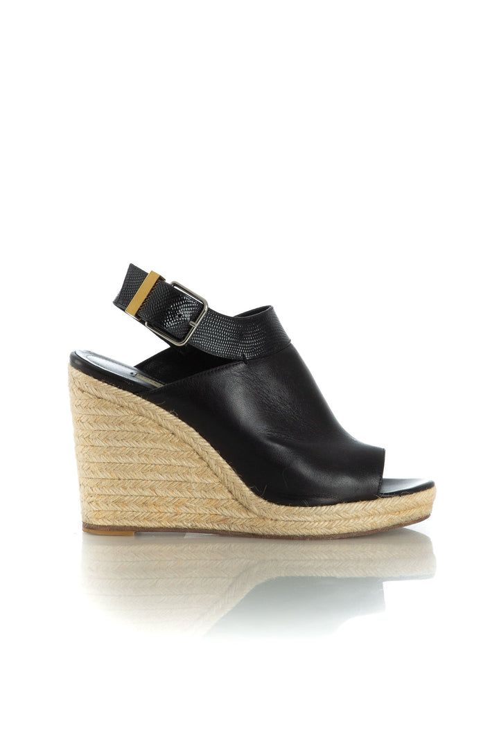 Zapato Balenciaga negro, vista frontal – ClosetRehab