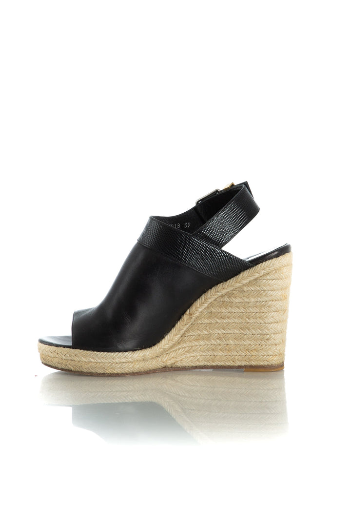 Zapato Balenciaga negro, vista lateral – ClosetRehab