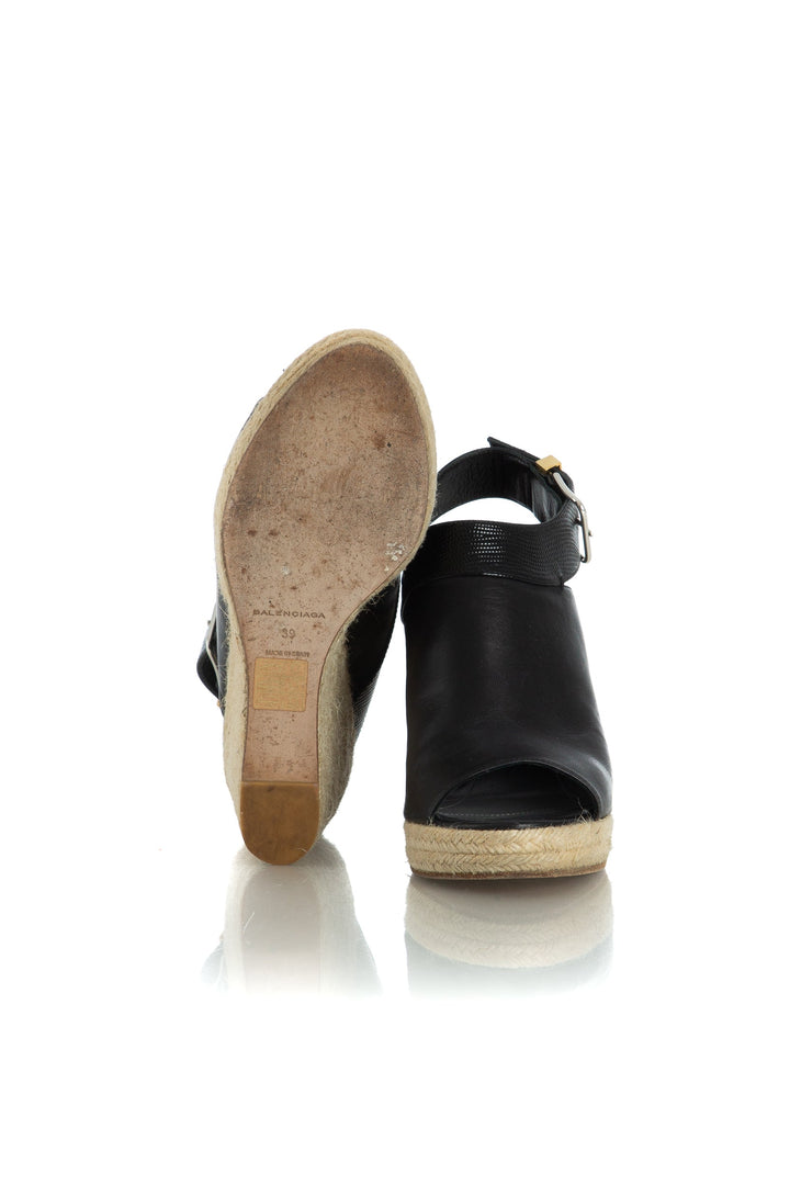 Zapato Balenciaga negro, detalle 7 – ClosetRehab