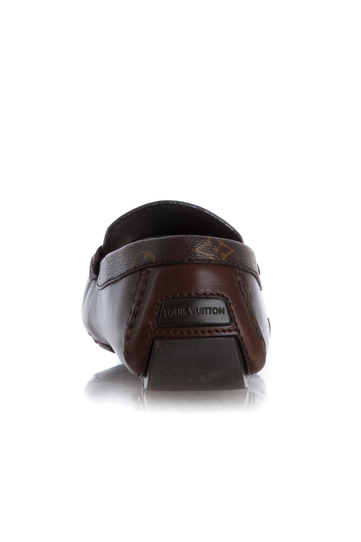 Zapato Louis Vuitton café, detalle 5 – ClosetRehab