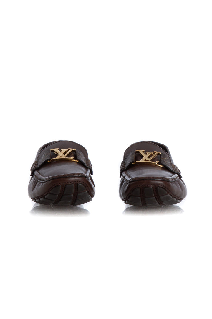 Zapato Louis Vuitton café, detalle 7 – ClosetRehab