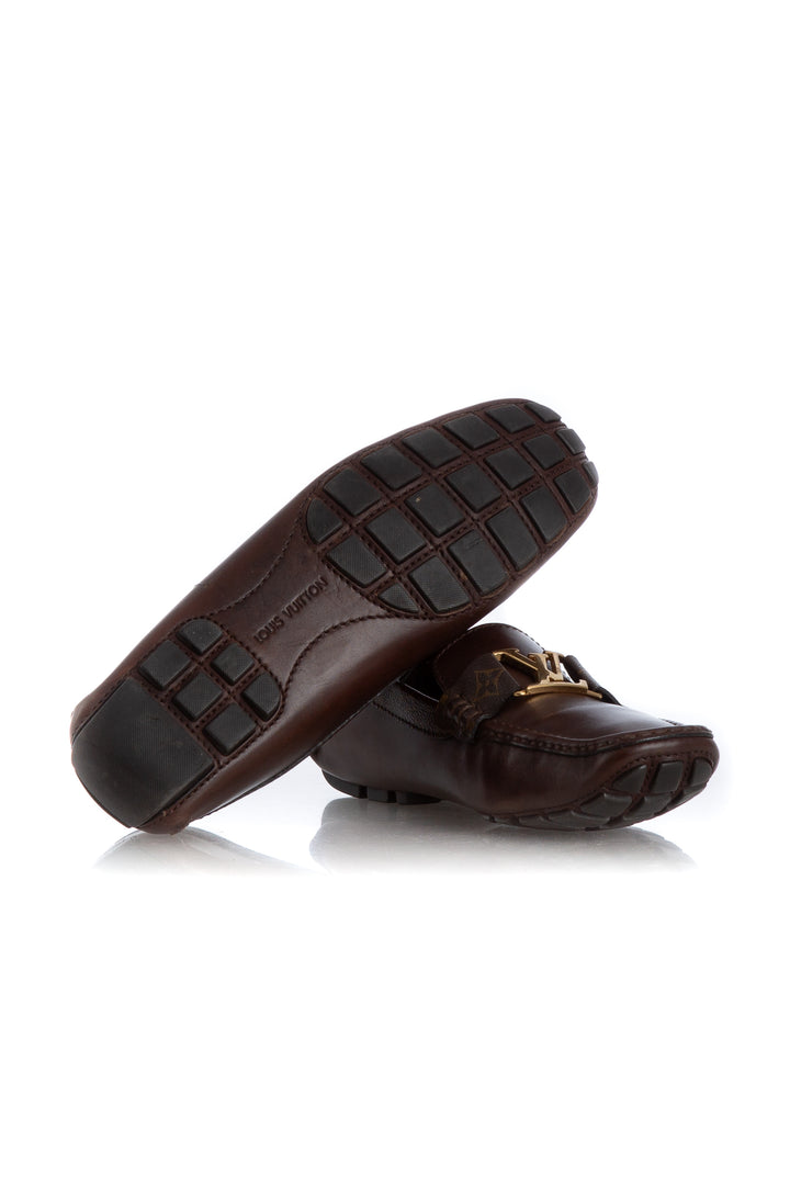 Zapato Louis Vuitton café, detalle 8 – ClosetRehab