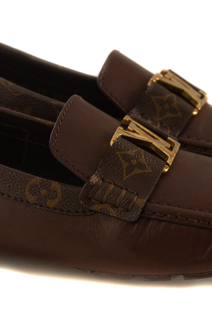 Zapato Louis Vuitton café, detalle 10 – ClosetRehab