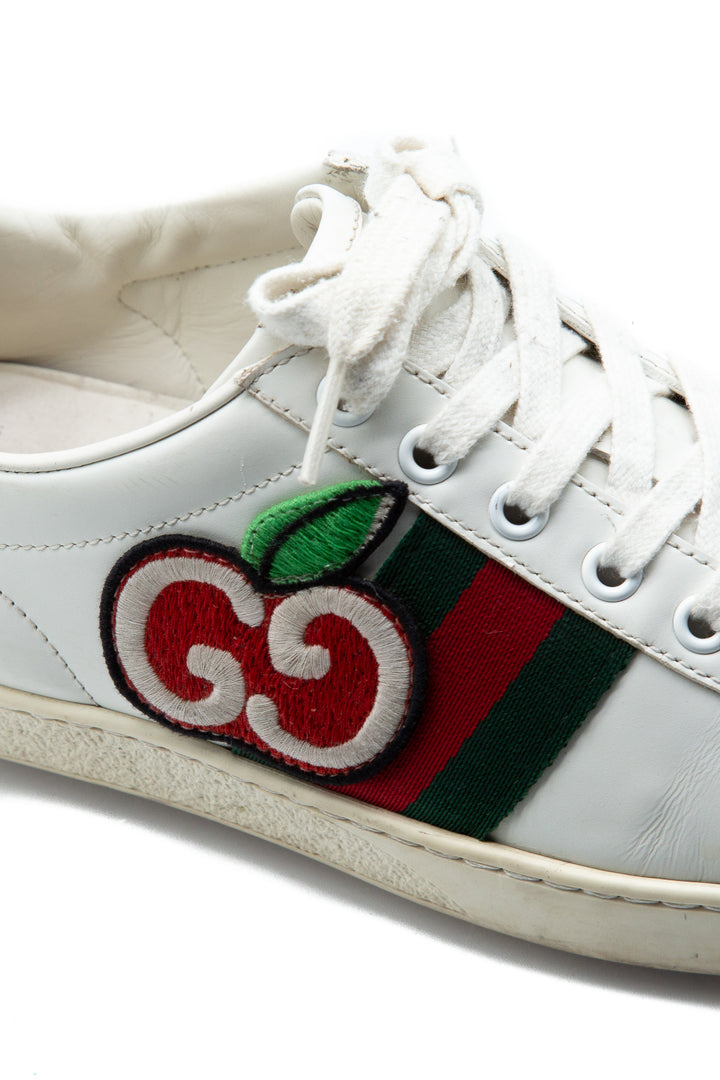 Tenis Gucci blanco, detalle 9 – ClosetRehab