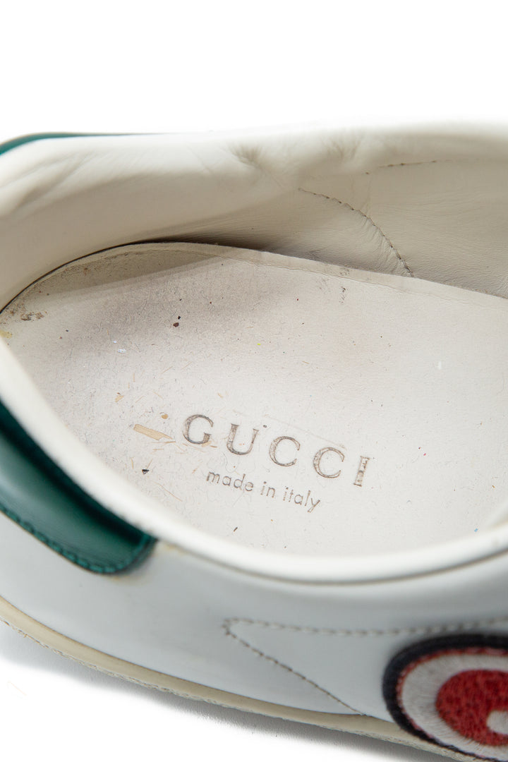 Tenis Gucci blanco, detalle 11 – ClosetRehab