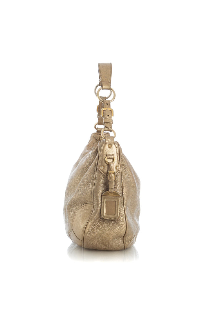 Bolsa Prada dorado, detalle – ClosetRehab