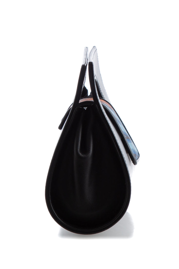 Bolsa Pineda Covalin morado, vista lateral – ClosetRehab