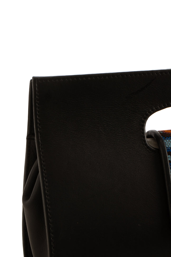 Bolsa Pineda Covalin morado, detalle – ClosetRehab