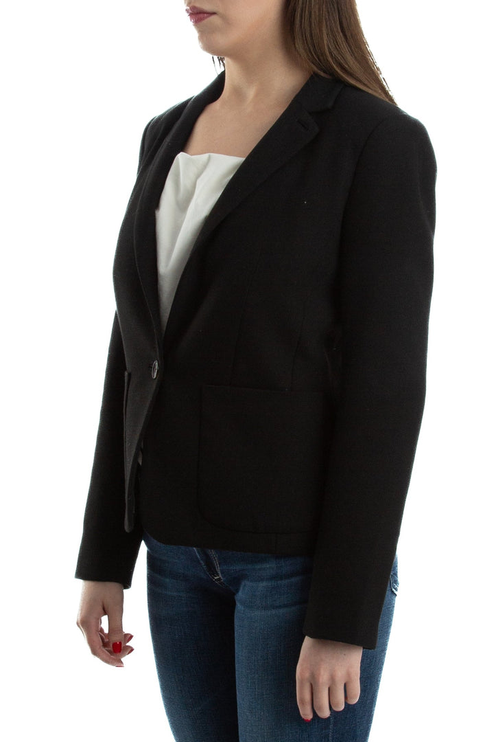 Saco Armani Exchange negro, vista posterior – ClosetRehab