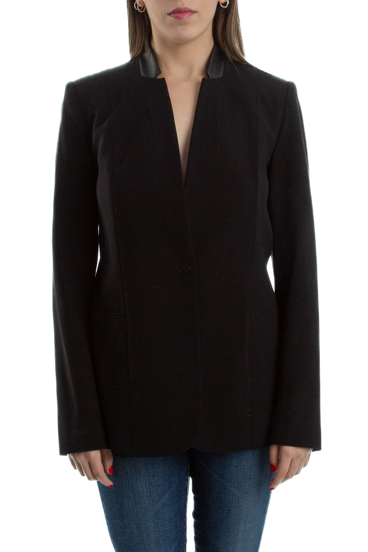 Saco Tahari negro, vista frontal – ClosetRehab