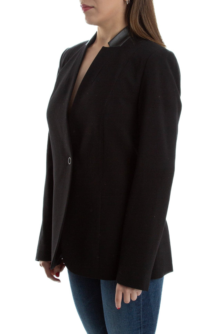 Saco Tahari negro, vista posterior – ClosetRehab