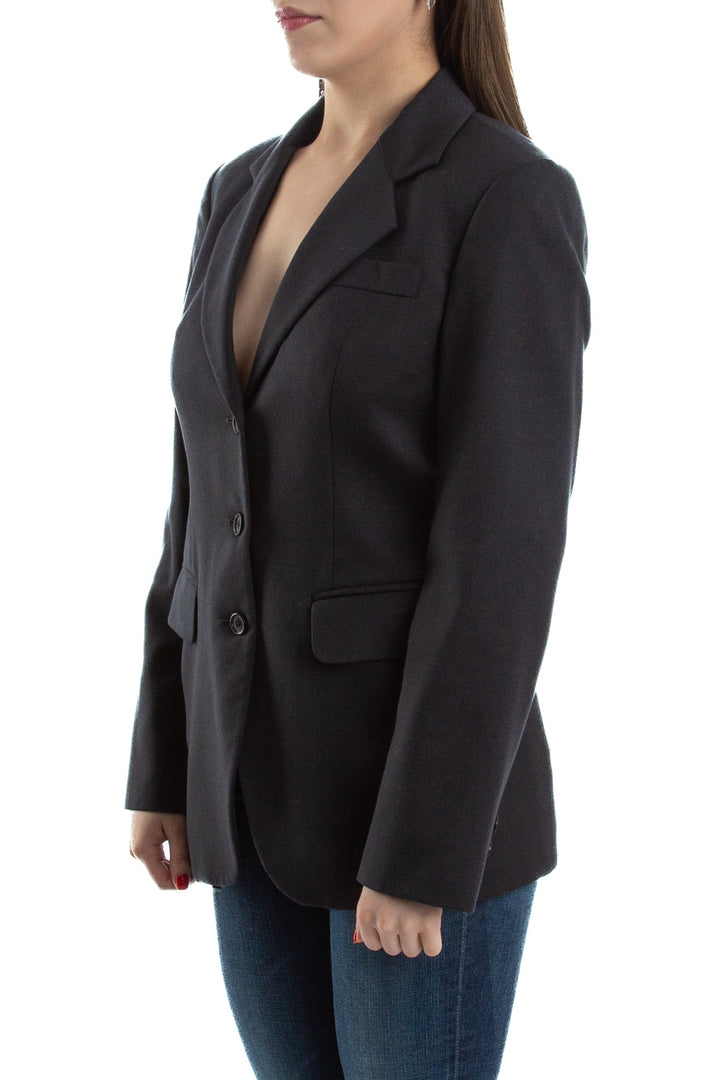 Saco Sisley negro, vista posterior – ClosetRehab