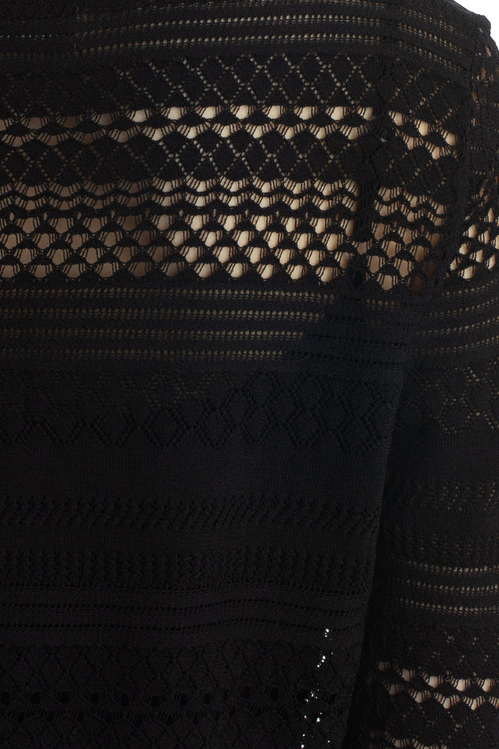Abrigo Roberto Verino negro, detalle 6 – ClosetRehab