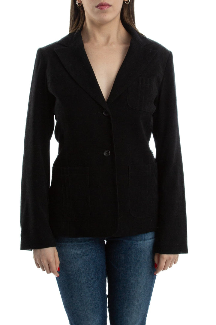 Saco Hennes negro, vista frontal – ClosetRehab
