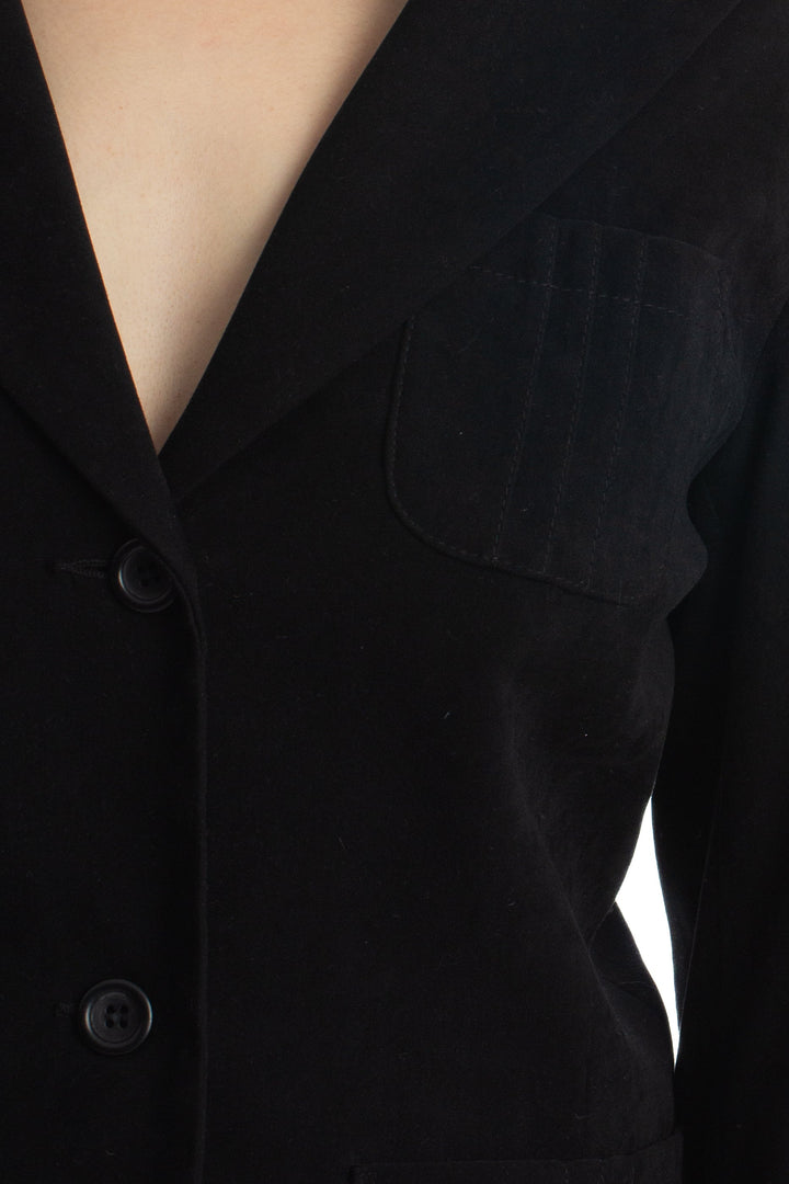 Saco Hennes negro, detalle – ClosetRehab