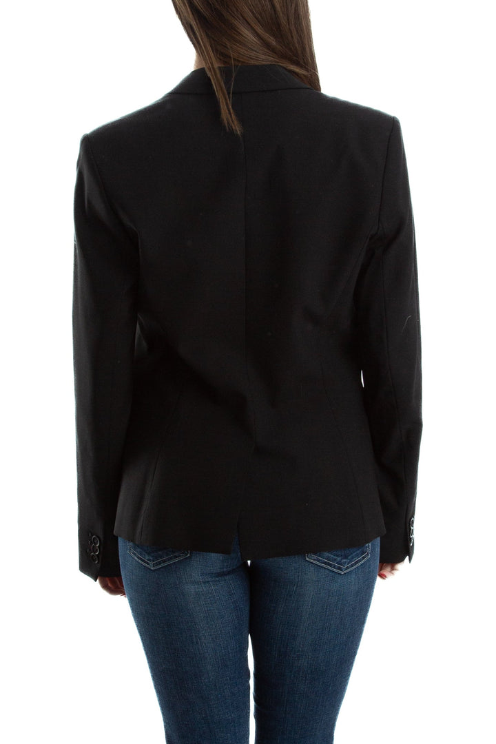 Saco Theory negro, vista lateral – ClosetRehab