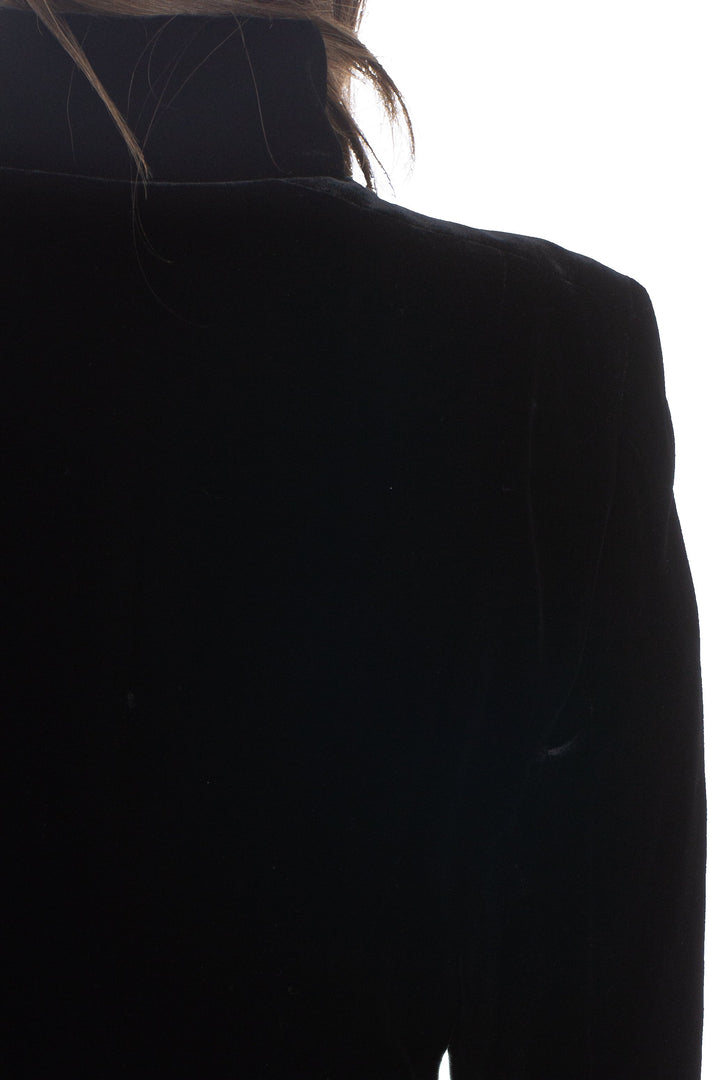 Abrigo Chanel negro, detalle 6 – ClosetRehab