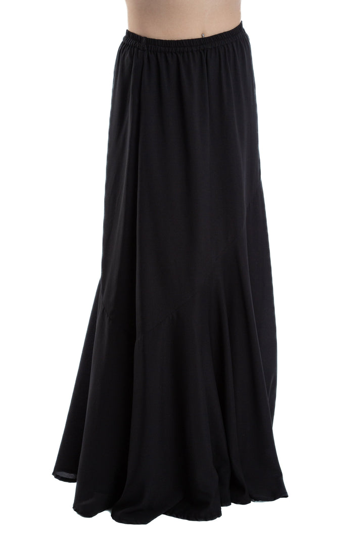 Falda Rapsodia negro, vista posterior – ClosetRehab