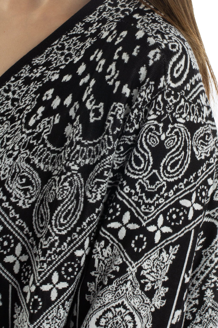 Abrigo Chico's azul, detalle 5 – ClosetRehab