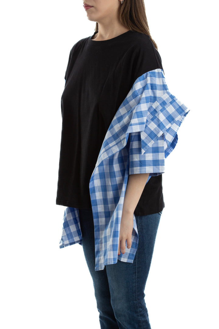 Blusa TOV negro, vista posterior – ClosetRehab