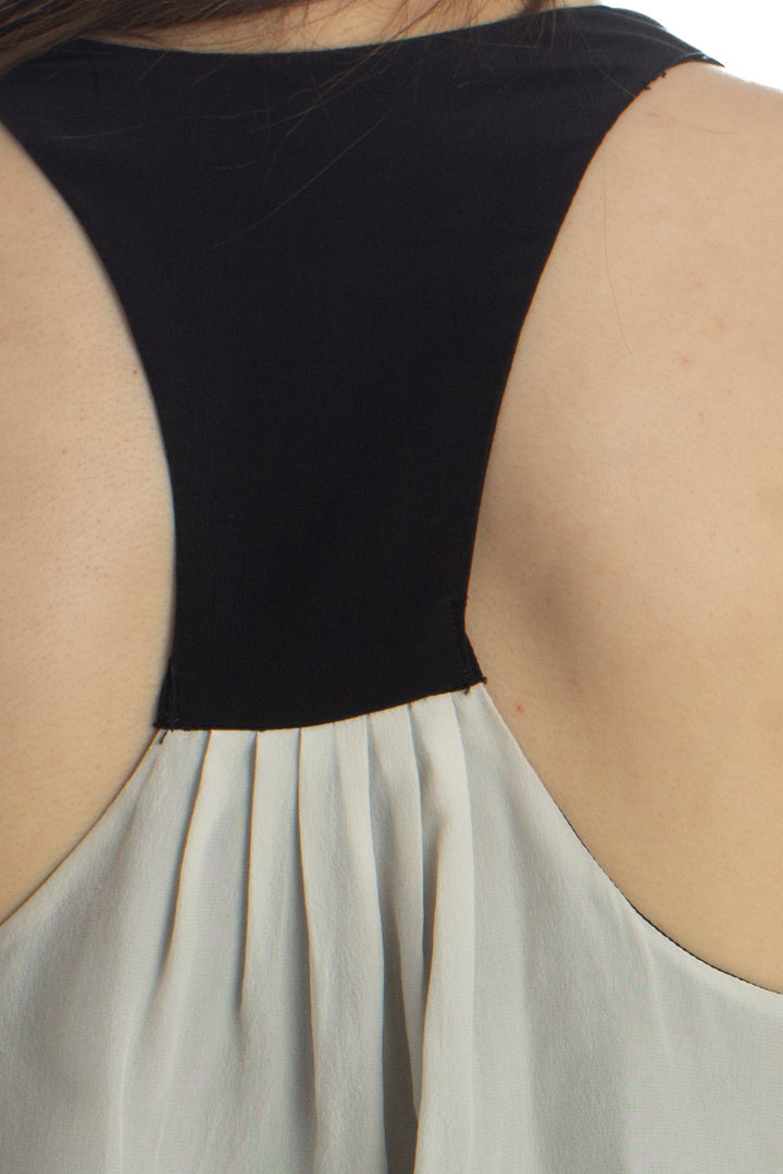 Blusa Barbara Bui azul, detalle 6 – ClosetRehab