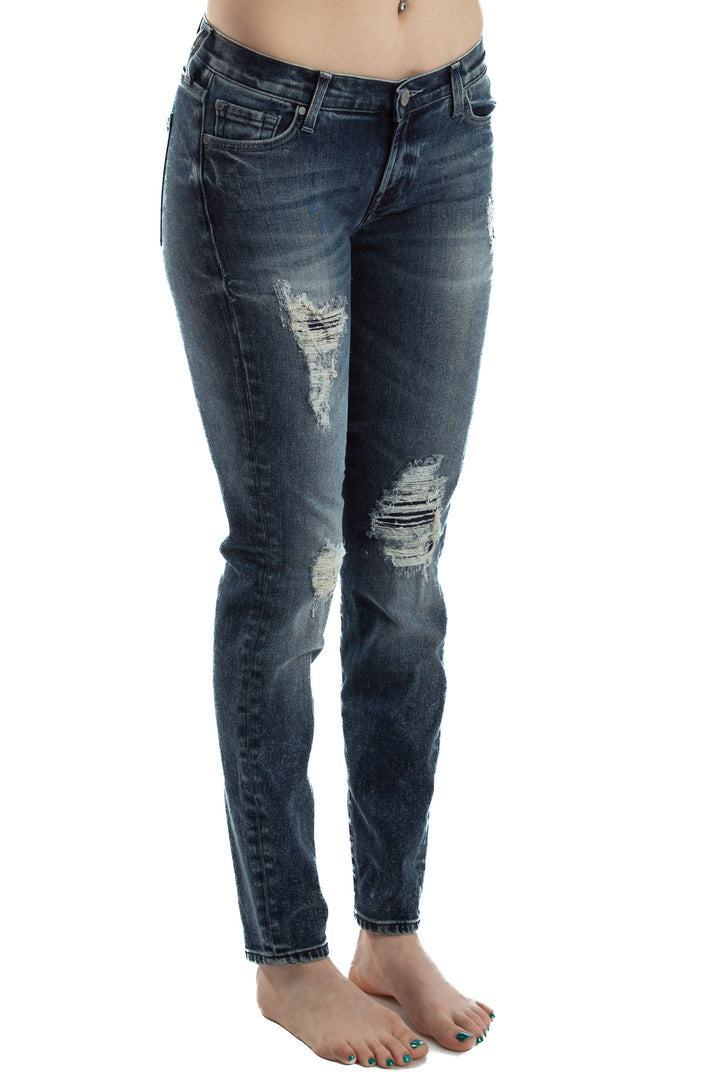 Jeans 7 for All Mankind azul, vista posterior – ClosetRehab