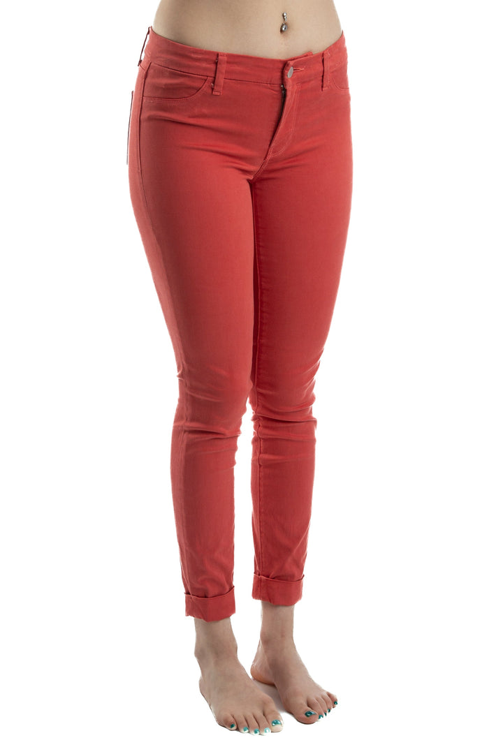 Jeans J Brand naranja, vista posterior – ClosetRehab