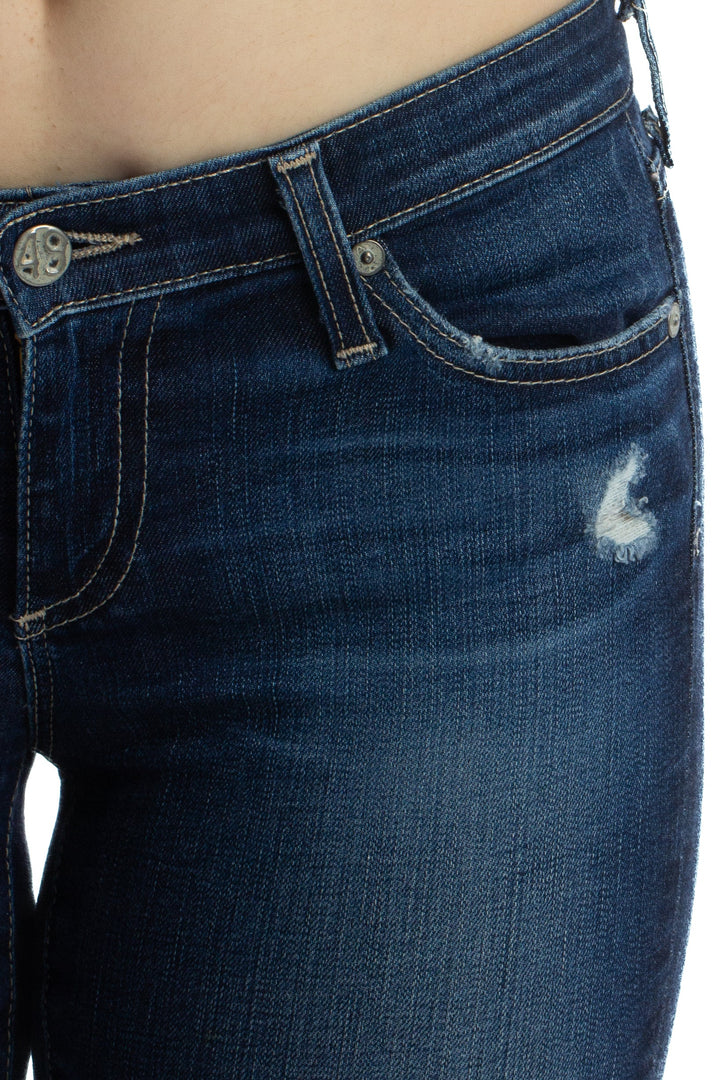 Jeans Adriano Goldschmied azul, detalle – ClosetRehab