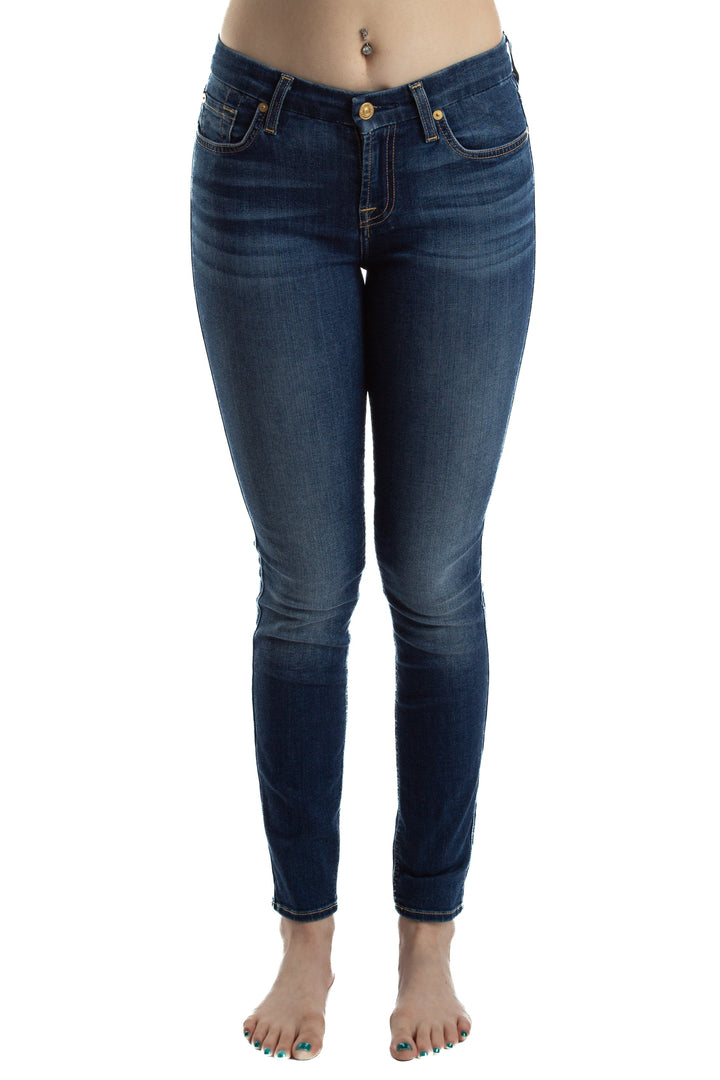 Jeans 7 for All Mankind azul, vista frontal – ClosetRehab