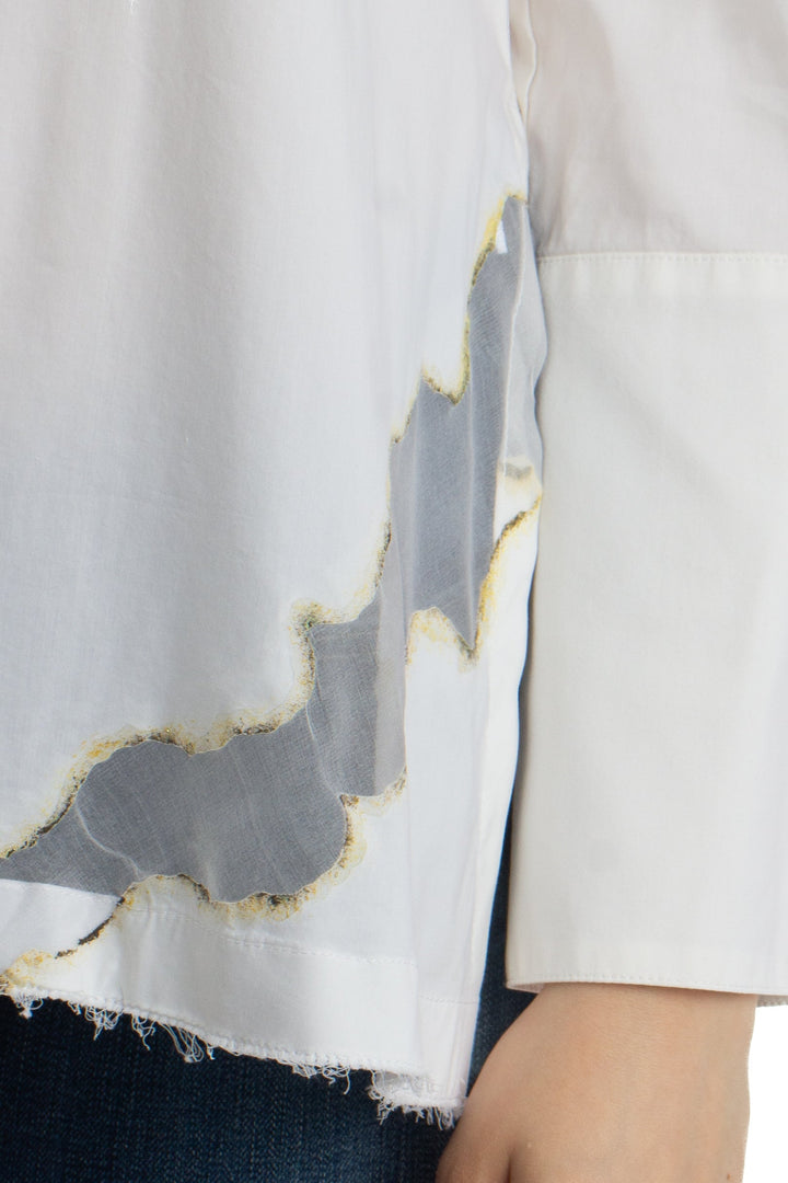 Blusa Ambrosi beige, detalle 6 – ClosetRehab