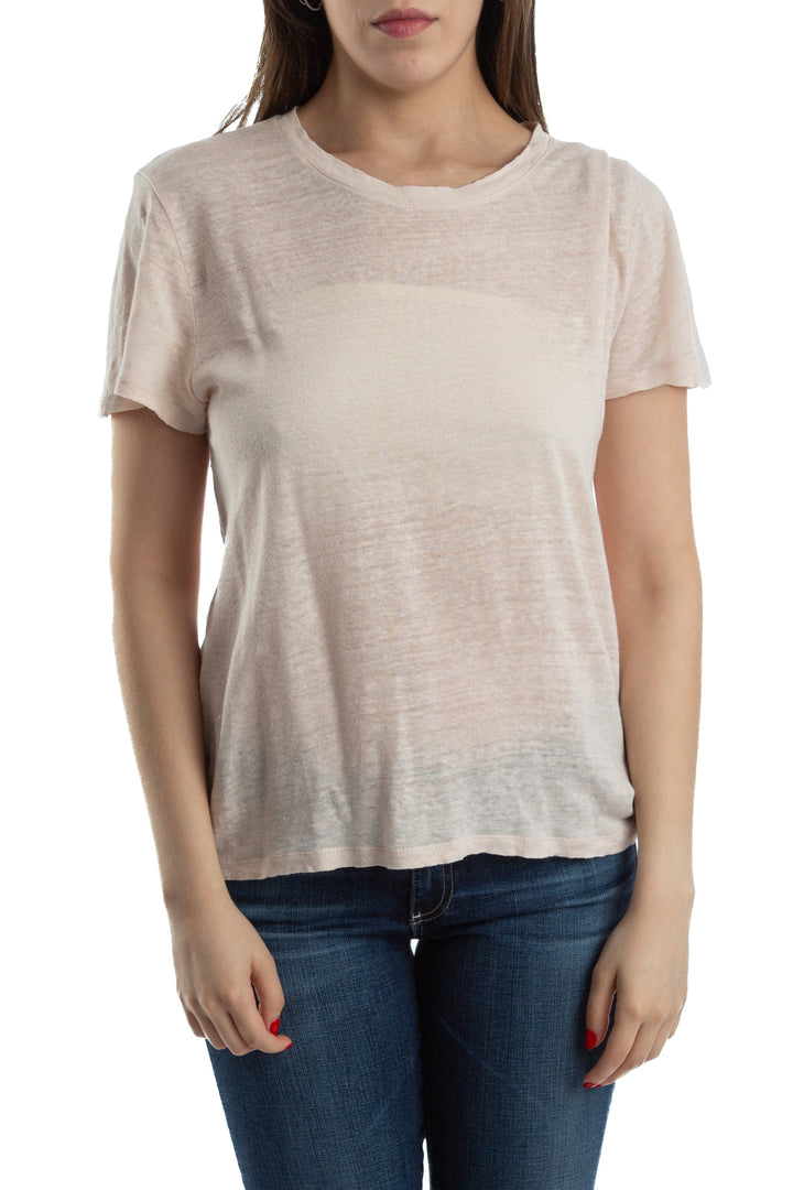 Blusa J Crew rosa, vista frontal – ClosetRehab