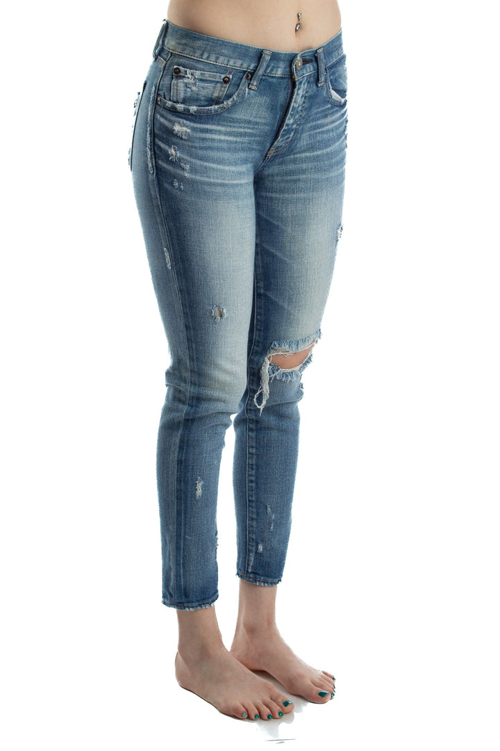 Jeans Moussy azul, vista posterior – ClosetRehab