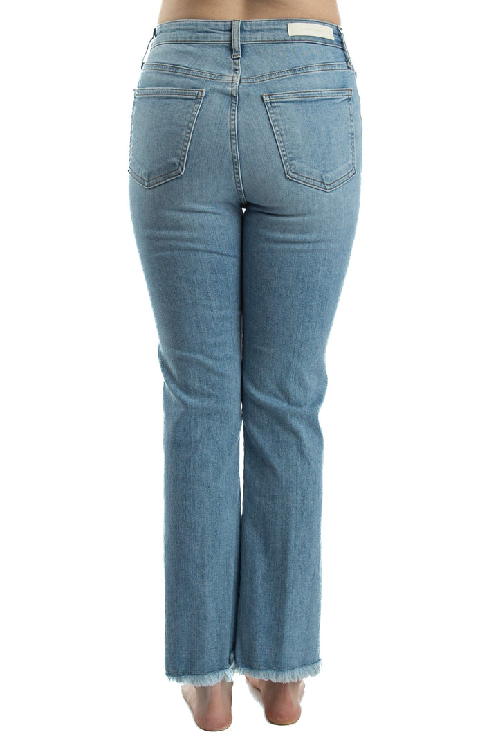 Jeans Jonathan Simkhai azul, vista lateral – ClosetRehab