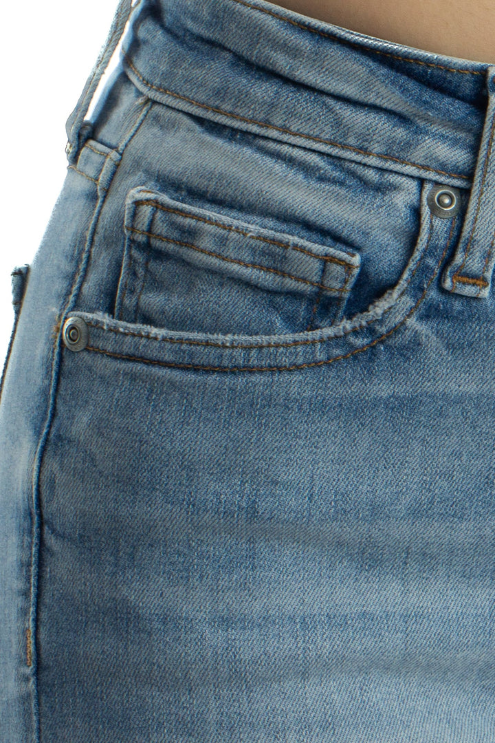 Jeans Jonathan Simkhai azul, detalle 5 – ClosetRehab