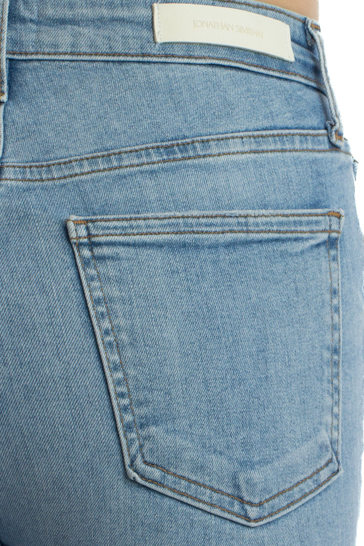 Jeans Jonathan Simkhai azul, detalle 6 – ClosetRehab