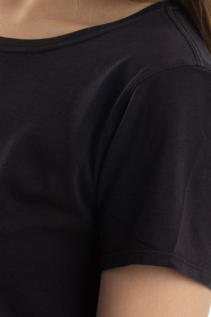Blusa Lulu Lemon negro, detalle 5 – ClosetRehab