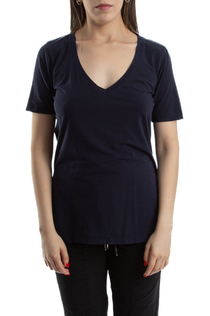 Blusa Lulu Lemon azul, vista frontal – ClosetRehab