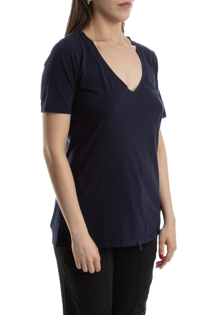 Blusa Lulu Lemon azul, vista posterior – ClosetRehab