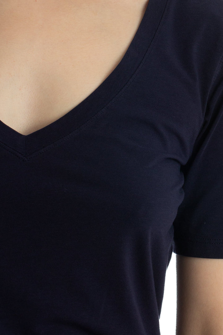 Blusa Lulu Lemon azul, detalle – ClosetRehab
