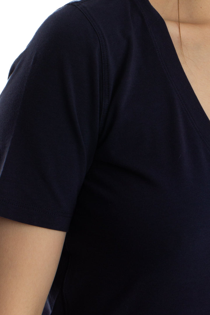 Blusa Lulu Lemon azul, detalle 5 – ClosetRehab