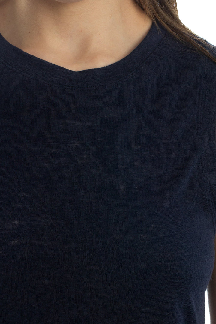 Blusa Athleta azul, detalle – ClosetRehab