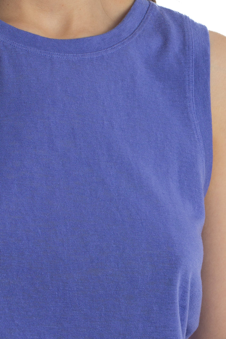 Blusa Athleta azul, detalle – ClosetRehab