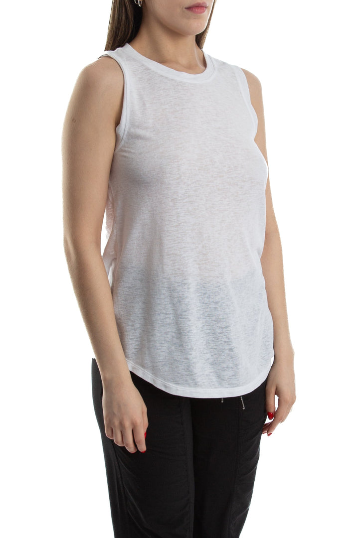 Blusa Athleta blanco, vista posterior – ClosetRehab