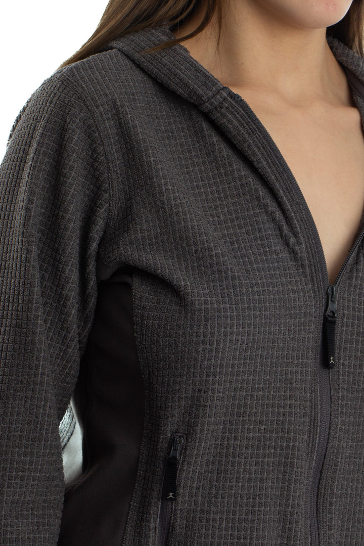 Abrigo Danskin gris, detalle 5 – ClosetRehab