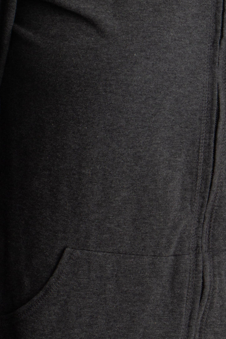 Abrigo Danskin gris, detalle 5 – ClosetRehab