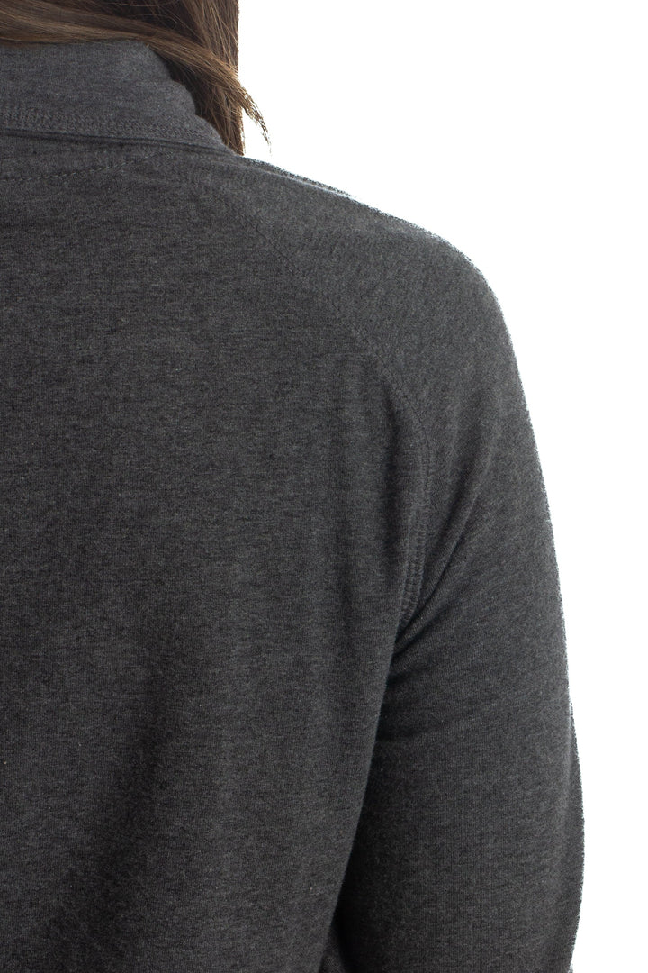 Abrigo Danskin gris, detalle 6 – ClosetRehab