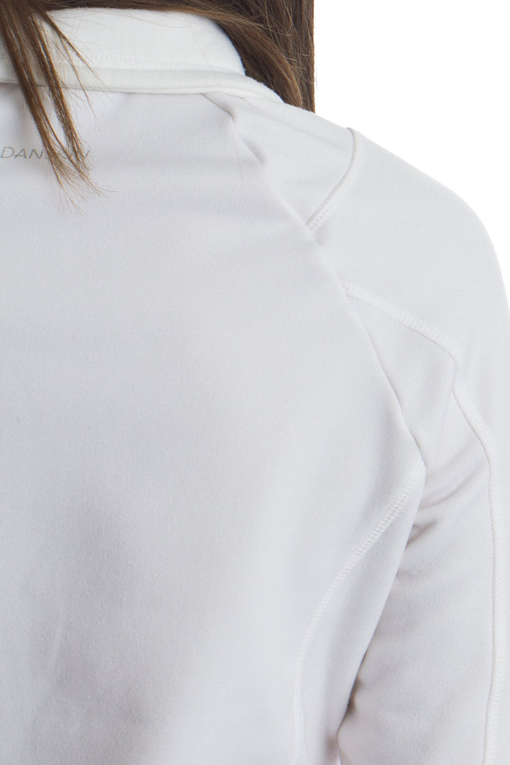 Abrigo Danskin blanco, detalle 6 – ClosetRehab