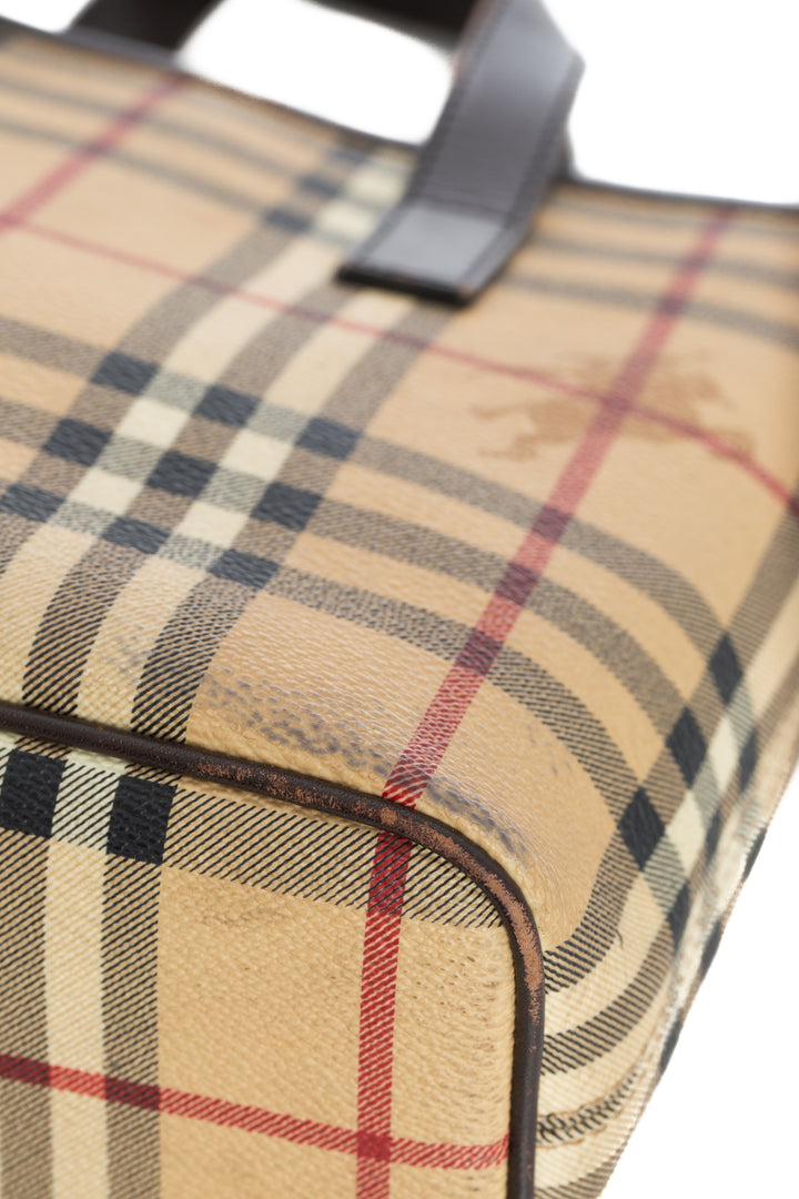 Bolsa Burberry café, detalle 6 – ClosetRehab